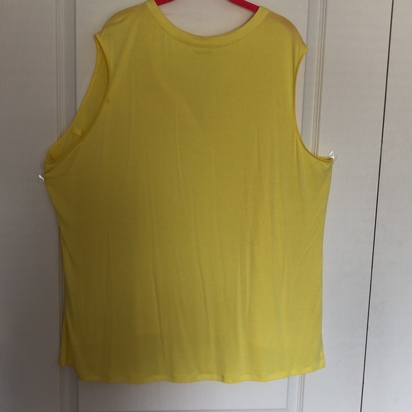 Calvin Klein Sleeveless Yellow Top - Picture 5 of 7